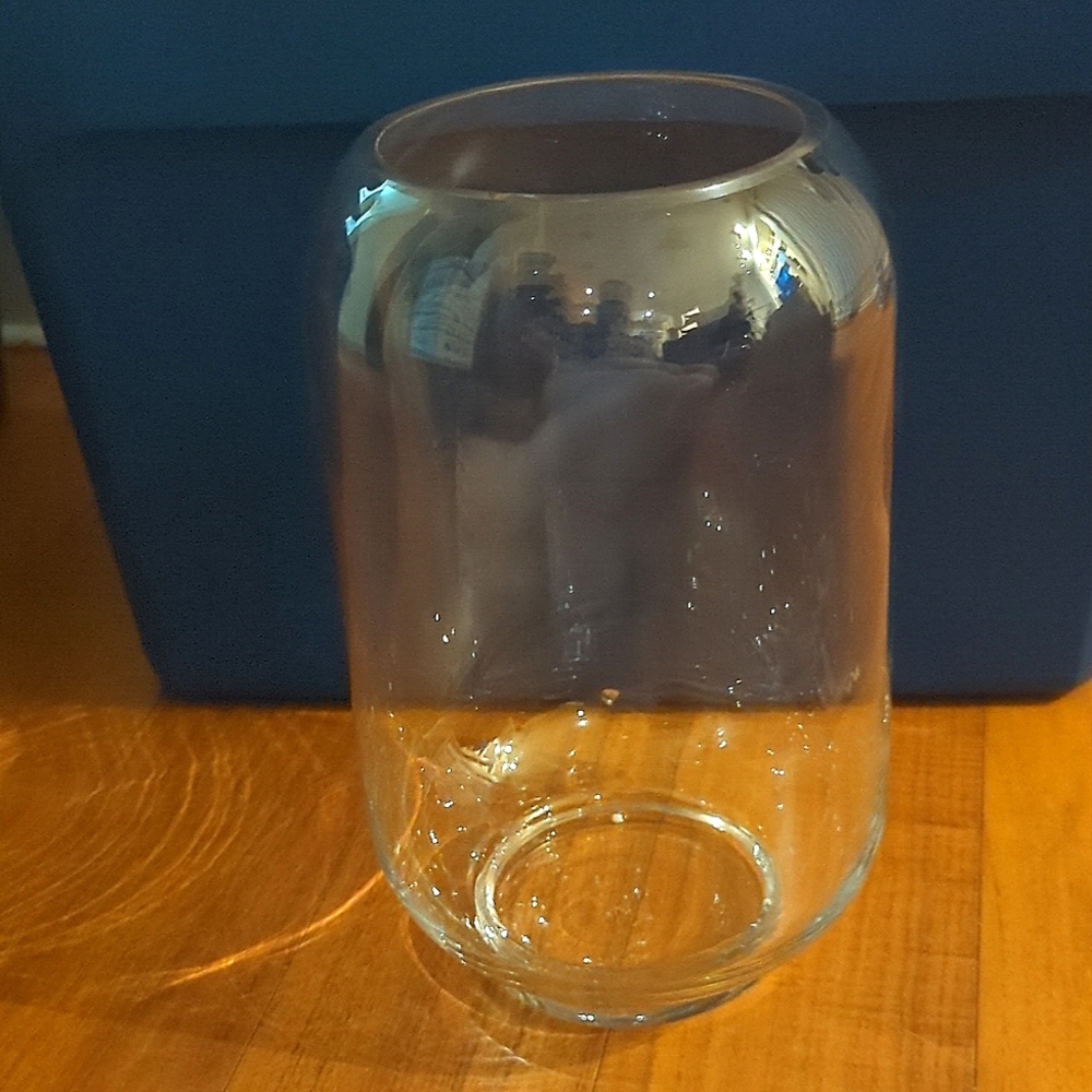 Large Minimalist Glass Vase #5 - Picture 2 of 6